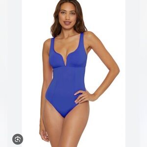 Becca Erin Plunge one piece swimsuit